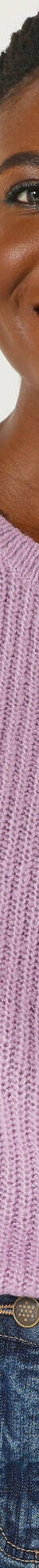 Pull manches coude, maille anglaise toucher doux (parme) Pull manches coude, maille anglaise toucher doux (parme)